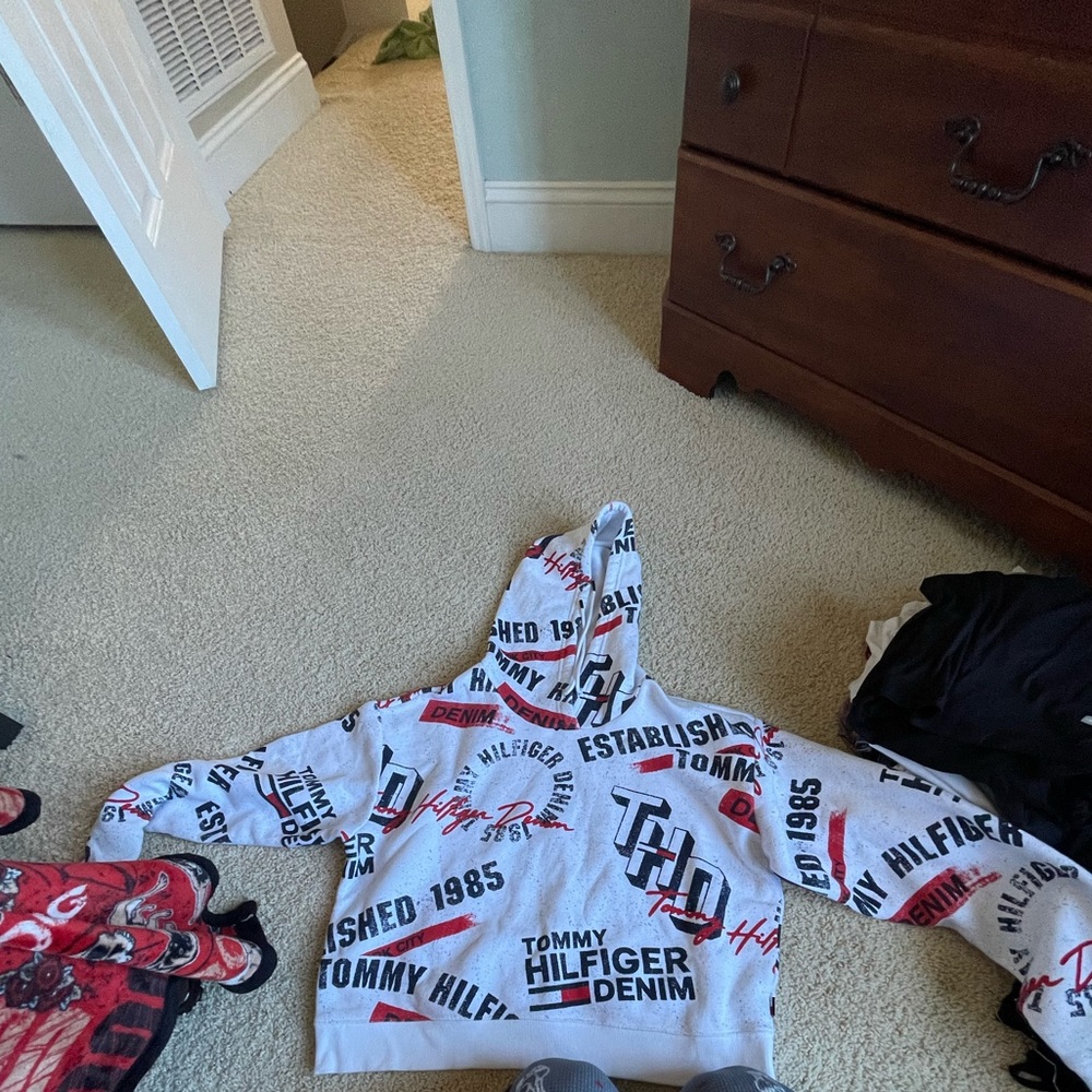Cropped Tommy Hilfiger hoodie